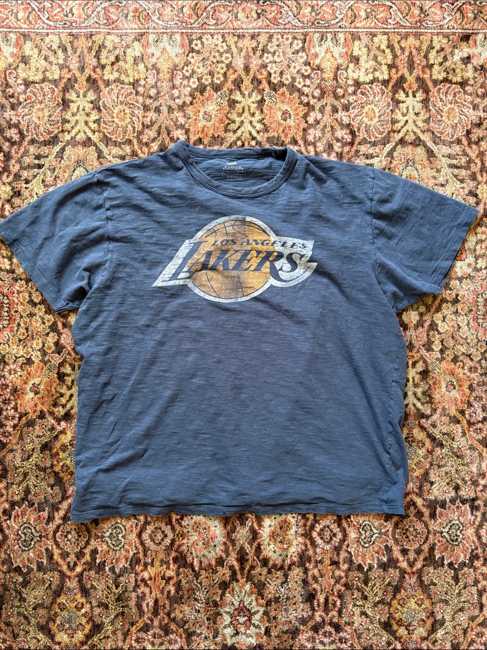 Los Angeles Lakers Navy Graphic Tee